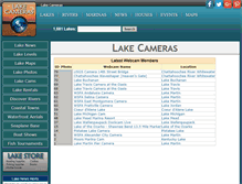 Tablet Screenshot of lakecameras.com